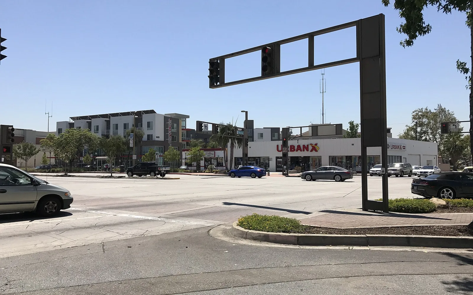 Baldwin Park's City Hall and Metro Village civic complex in California